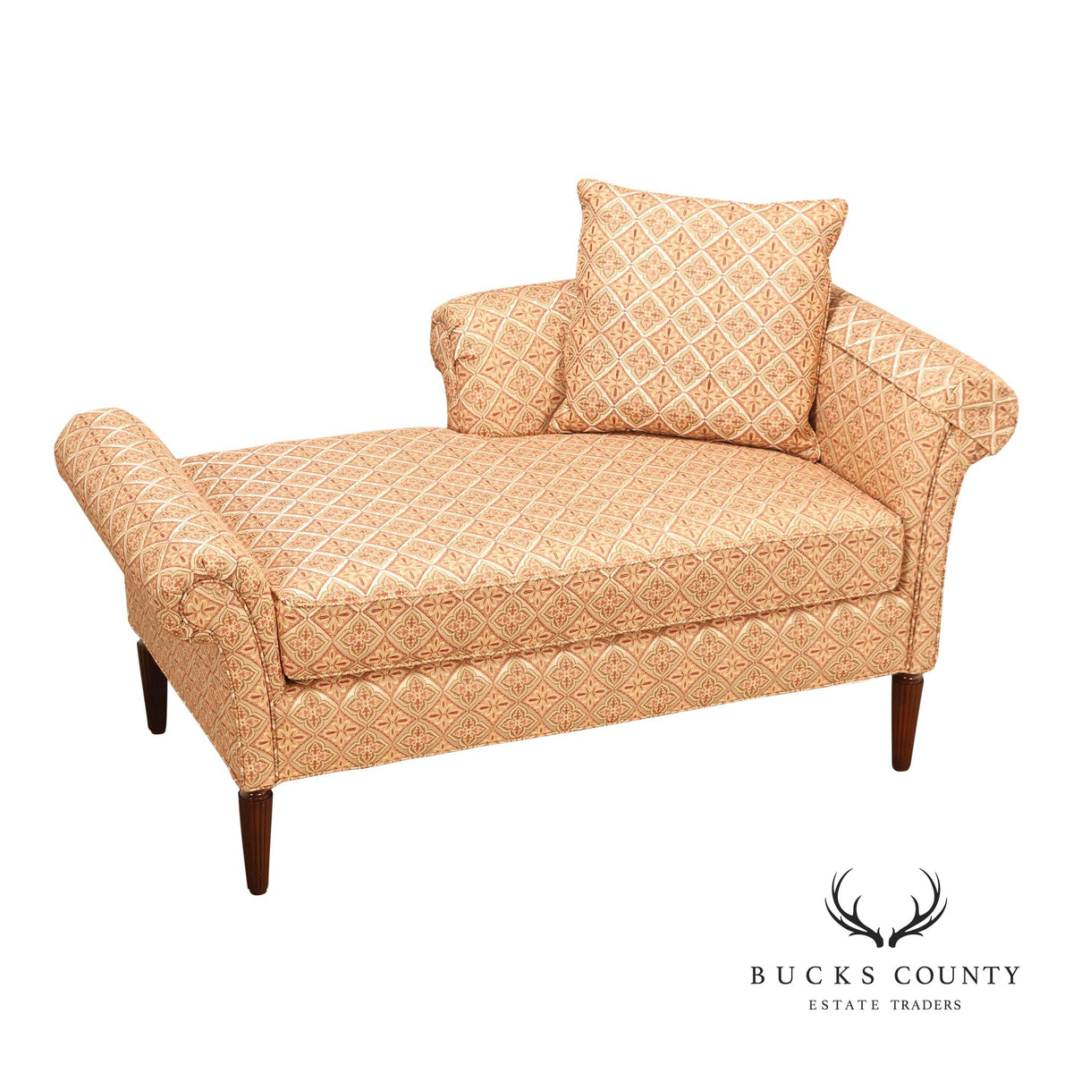 Harden Custom Upholstered Traditional Left Chaise Lounge