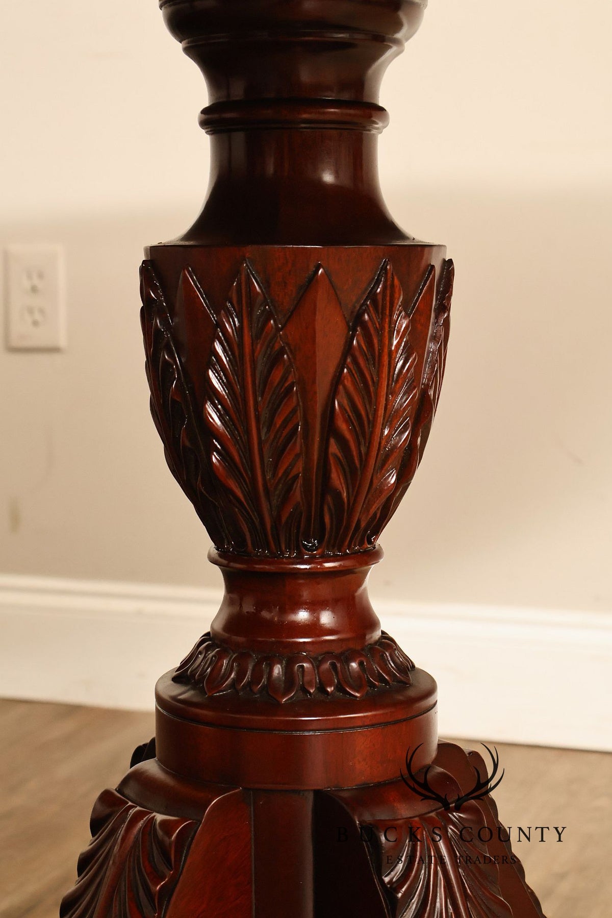 Kindel 'Winterthur' Double Pedestal Mahogany Dining Table