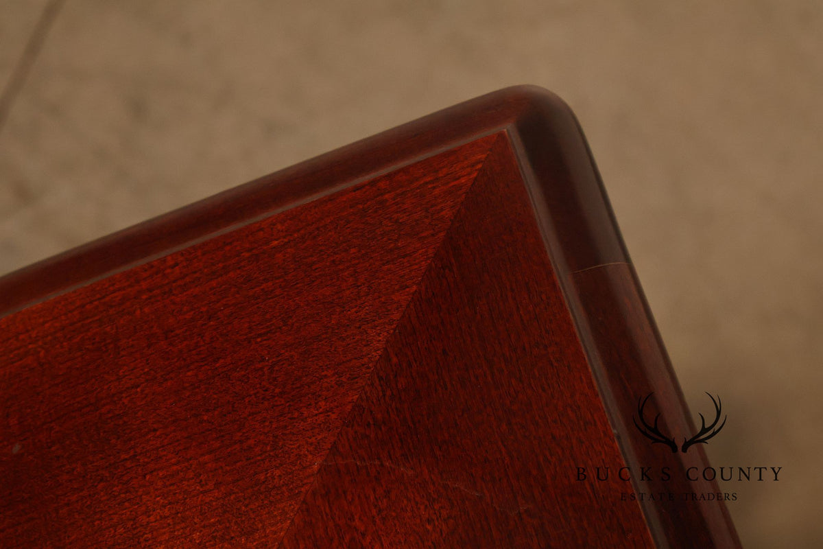 Chippendale Style Mahogany Extension Dining Table
