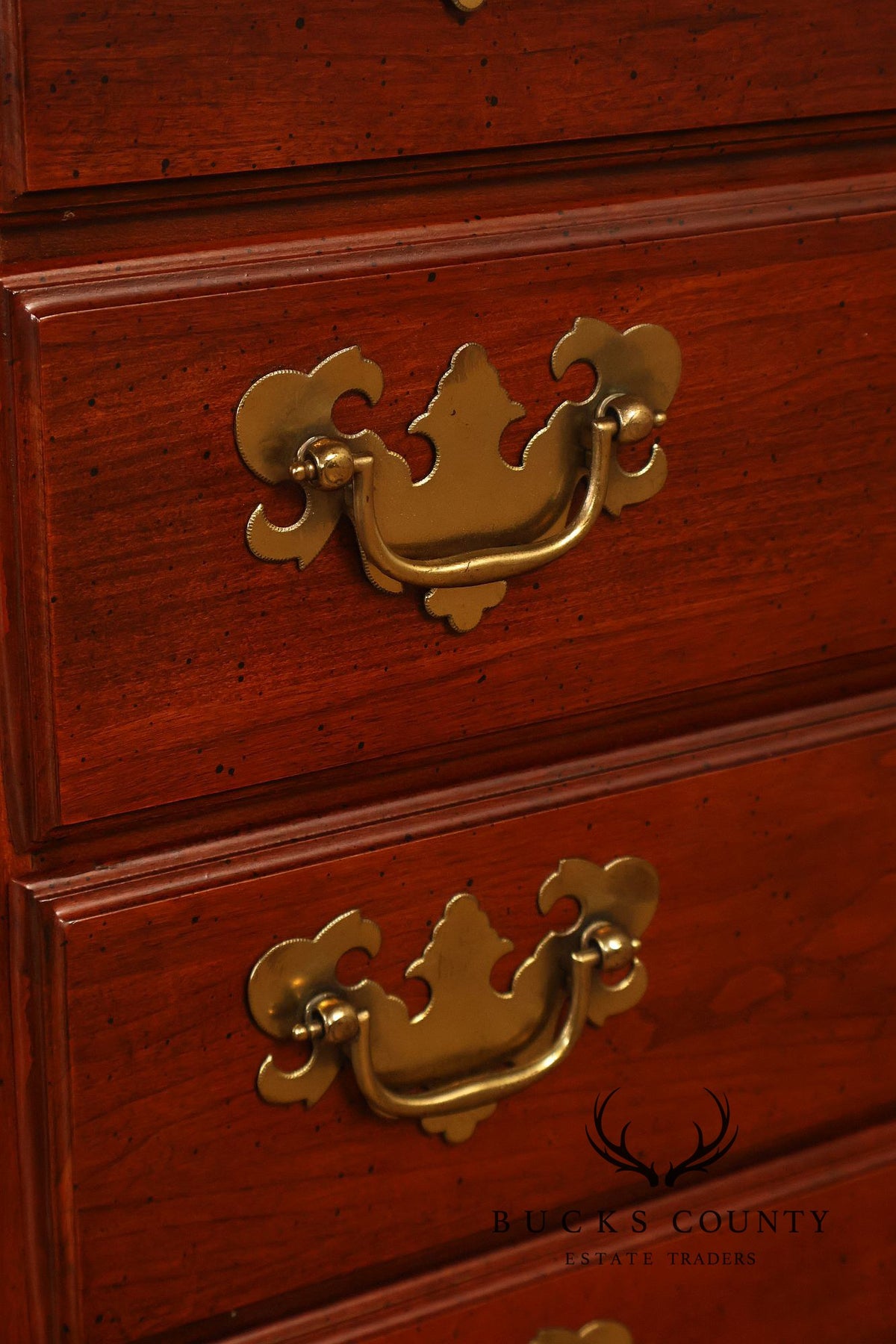 American Drew Traditional Cherry Four Drawer Bachelor's Chest