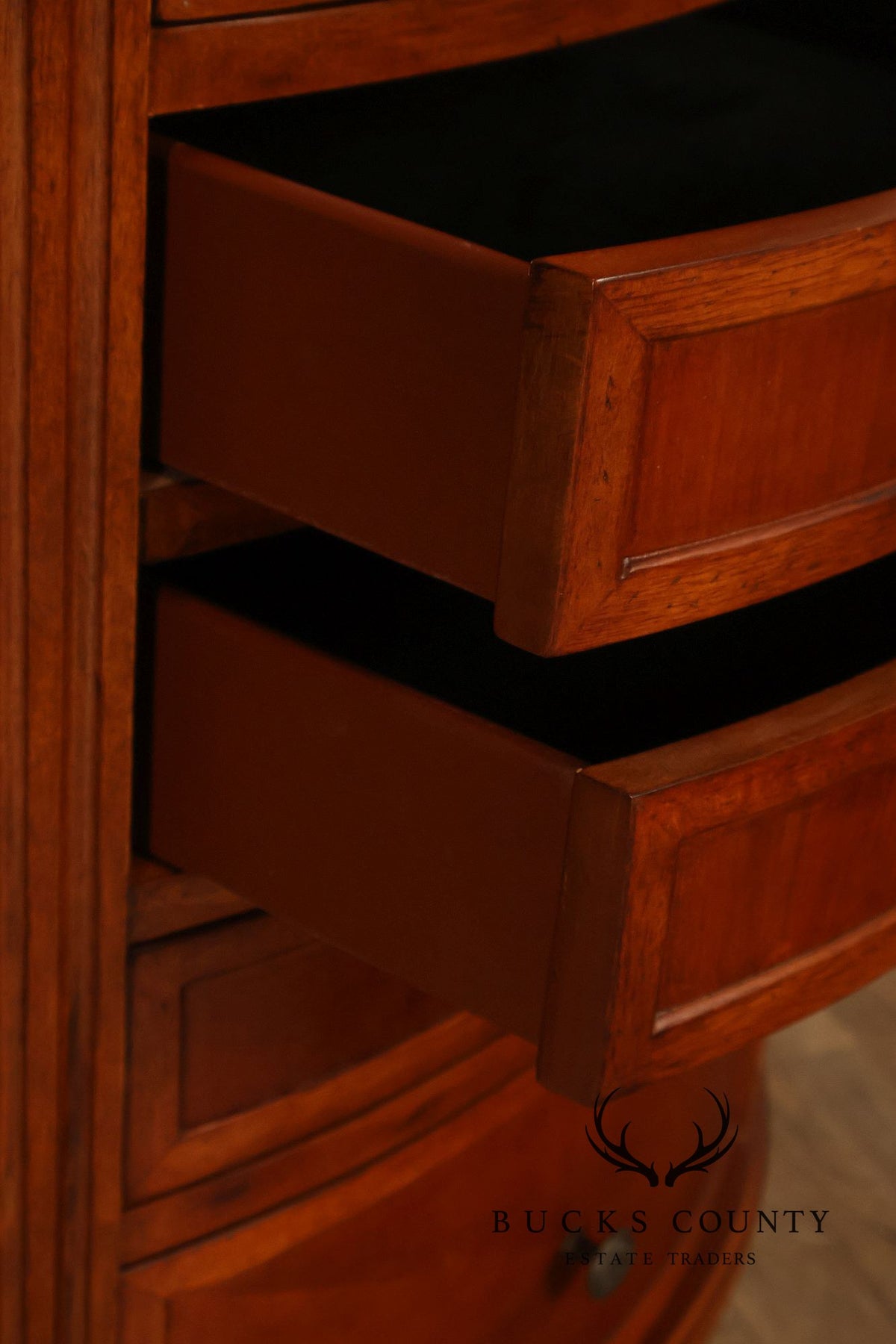 Oval Burl Wood Jewelry Armoire With Lift Top And Side Doors