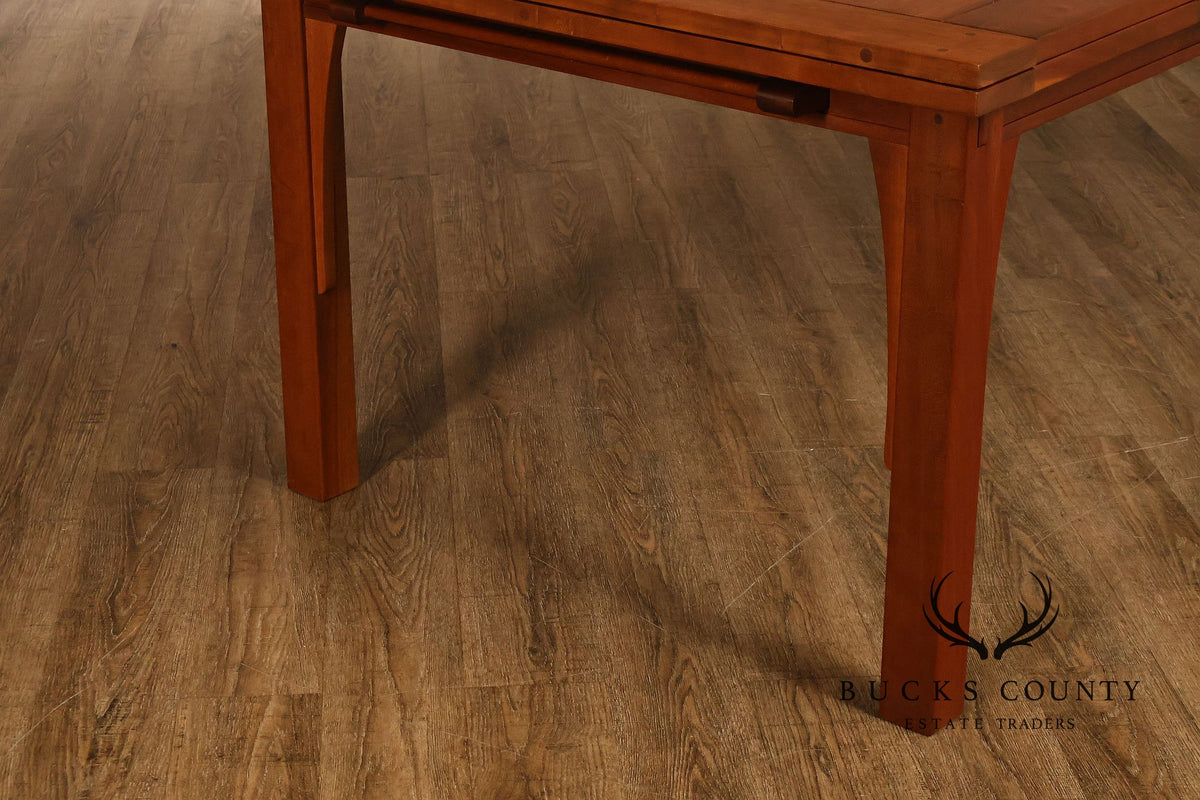 Stickley Mission Collection Cherry Draw Top Extension Dining Table