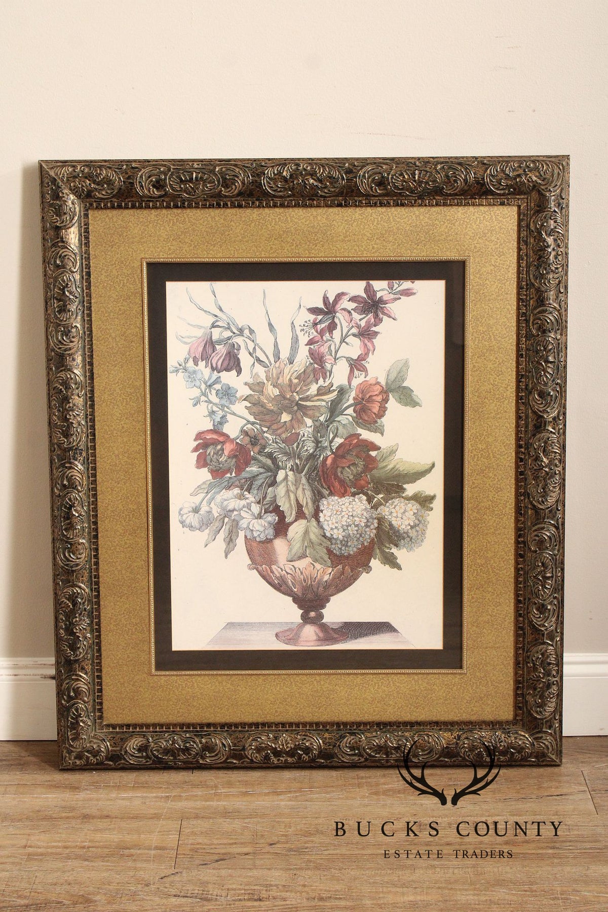 Windsor Art Pair of Decorative Framed Floral Prints