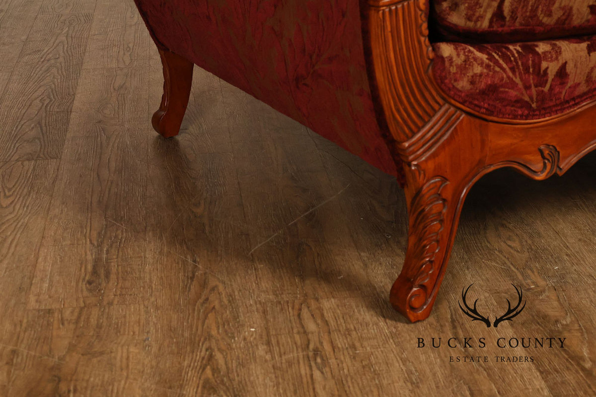 Drexel Heritage Rococo Style Chaise Lounge