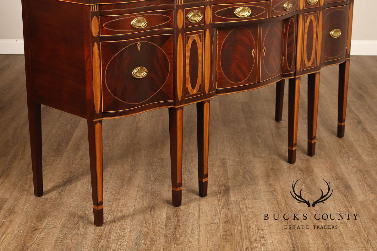 Kindel Federal Style Mahogany Inlaid Winterthur Sideboard