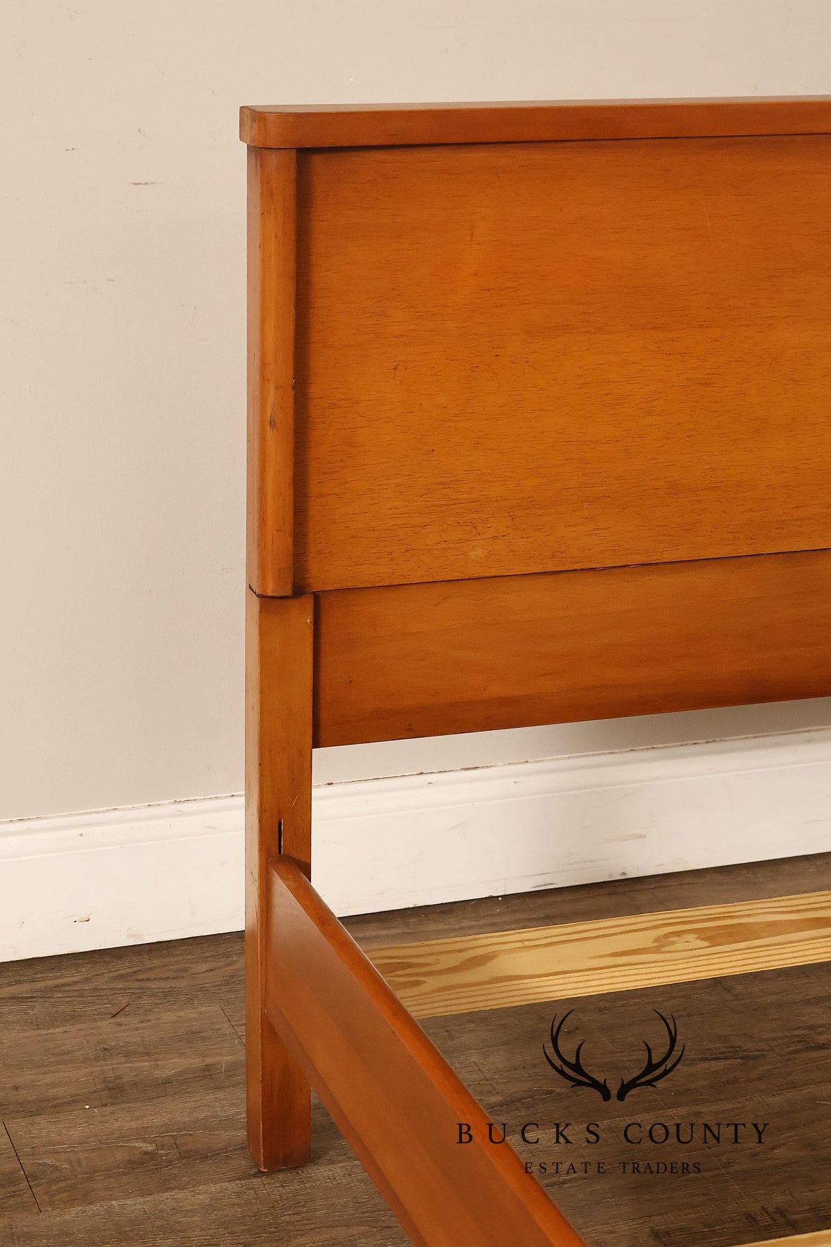 Kent-Coffey Mid Century Modern Solid Wood Full Size Bed