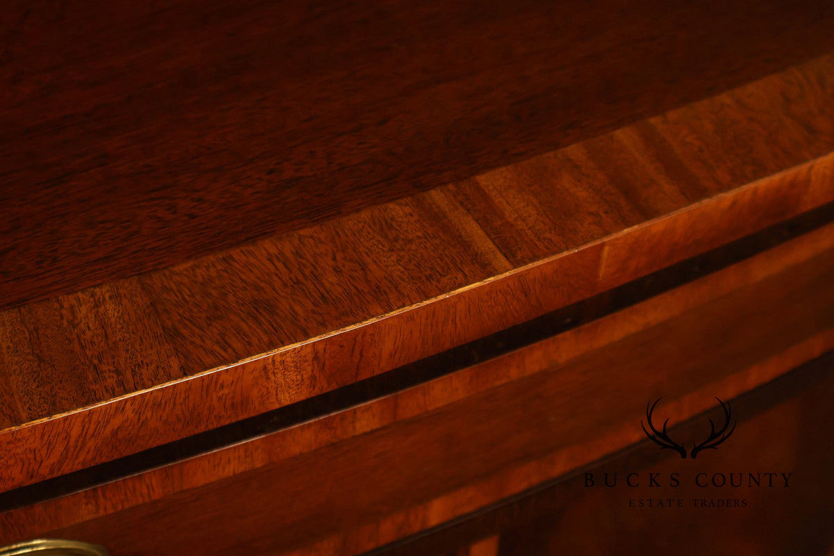 Hickory Federal Style Inlaid Mahogany Sideboard