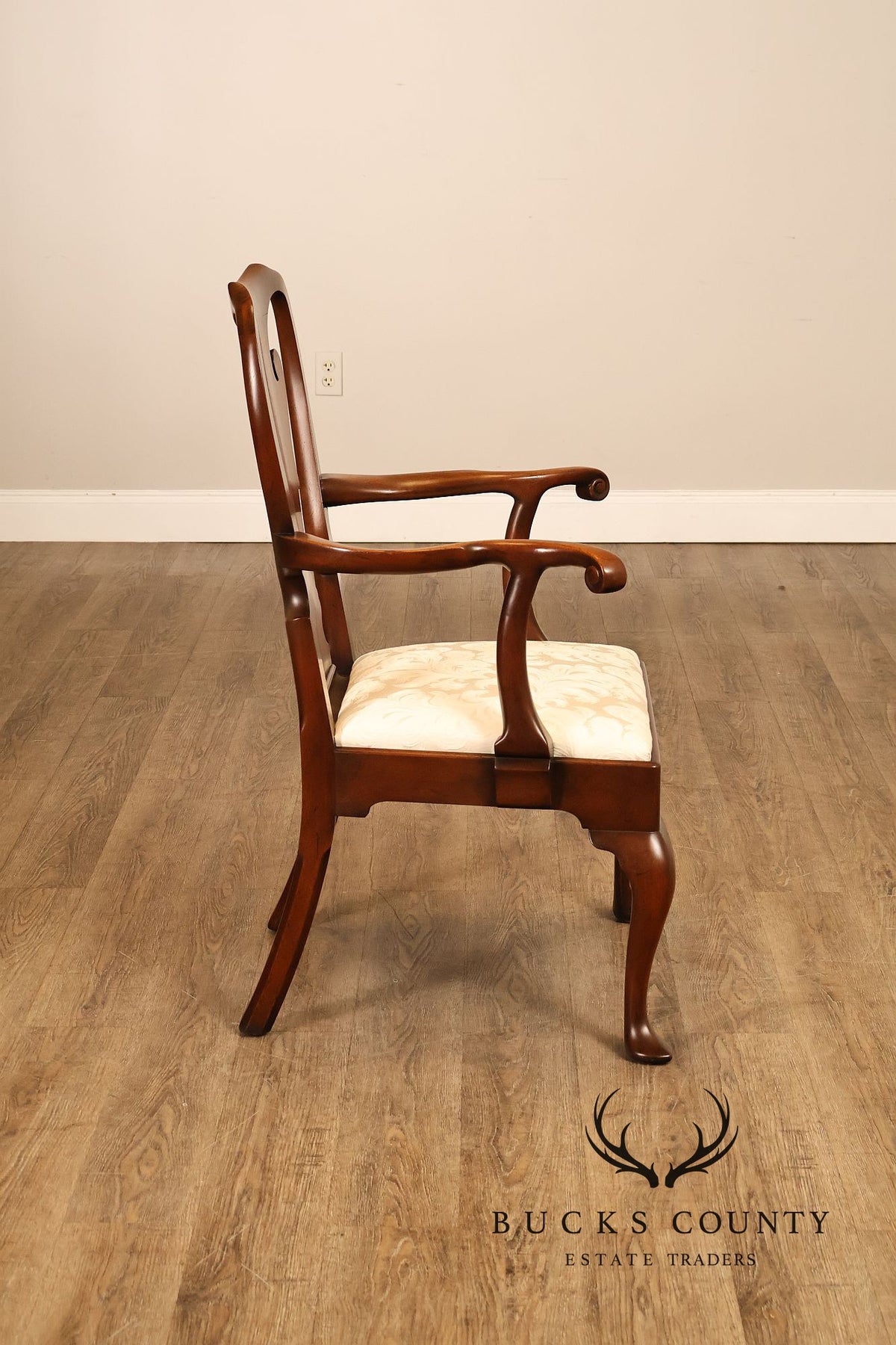 Kittinger Colonial Williamsburg Pair of Mahogany Armchairs CW 151
