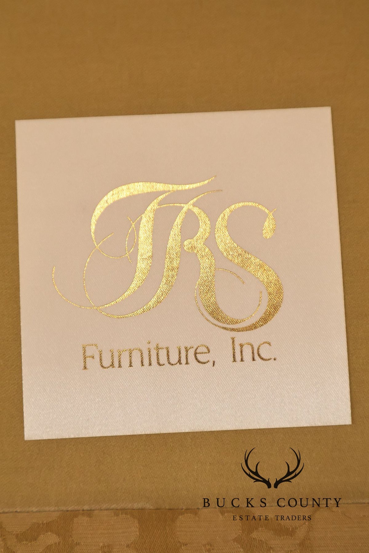 TRS Furniture Button-Tufted Upholstered Sofa
