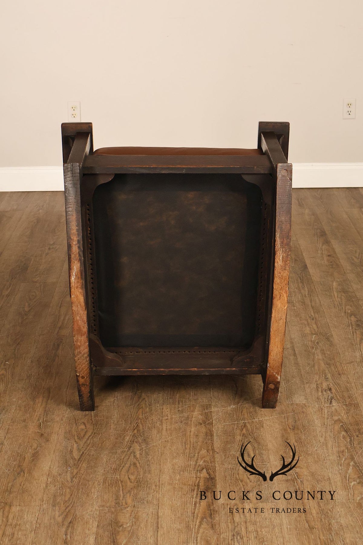 Gustav Stickley Antique Mission Oak Slatted Rocker Model No. 323