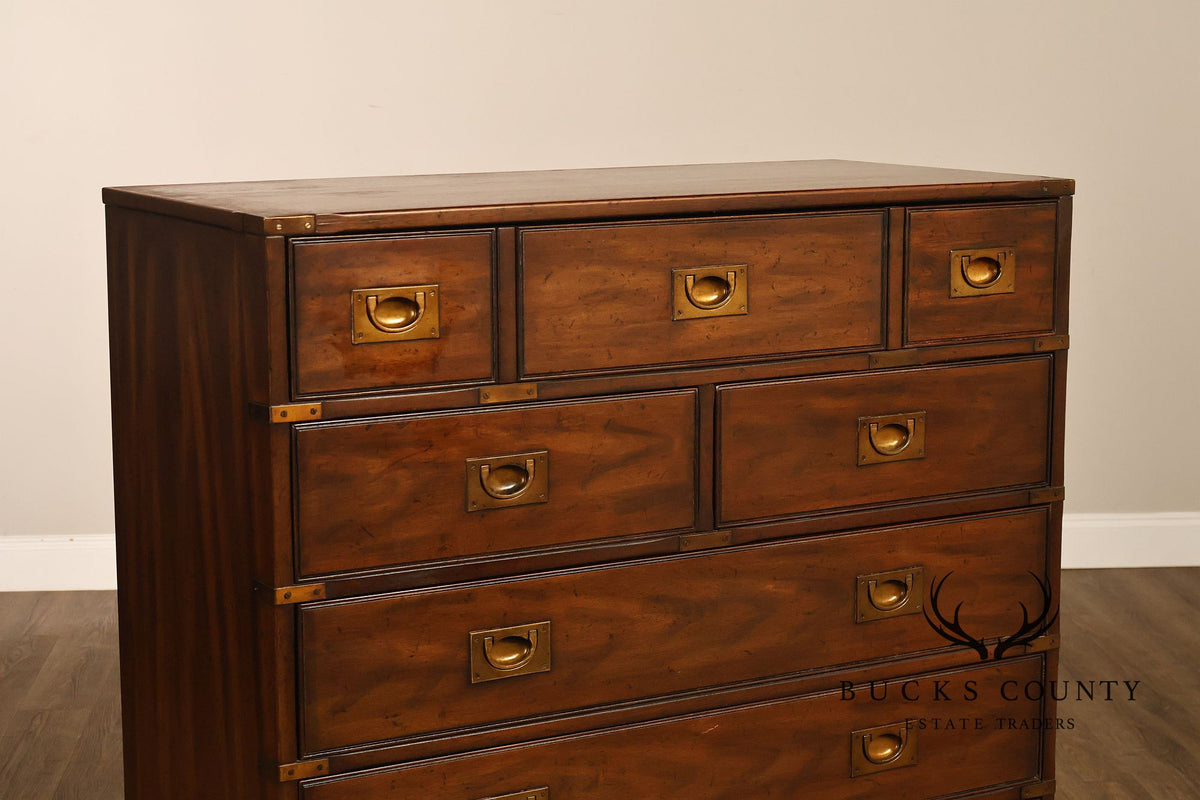 Heritage Campaign Style Tall Chest of Drawers