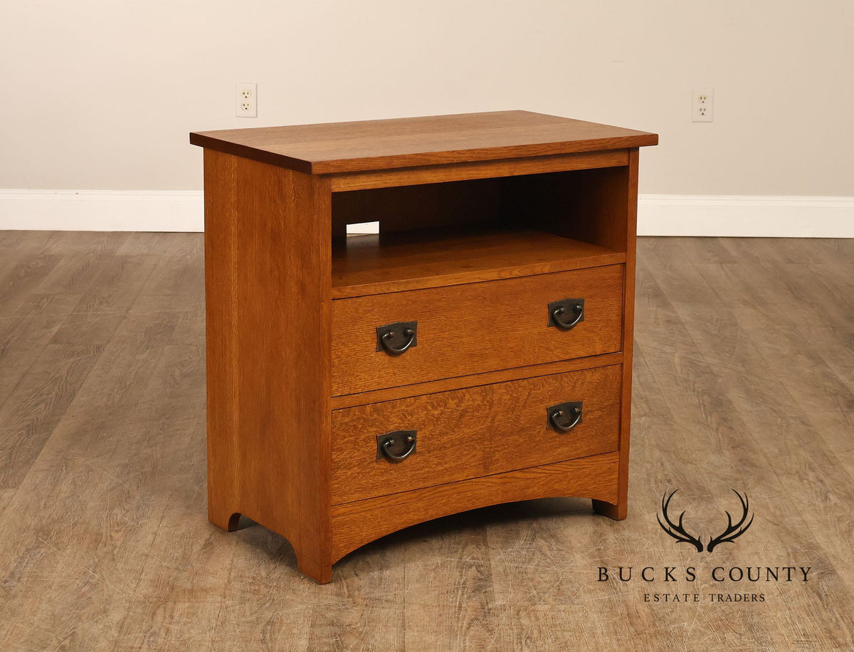 Stickley Mission Collection Oak Nightstand