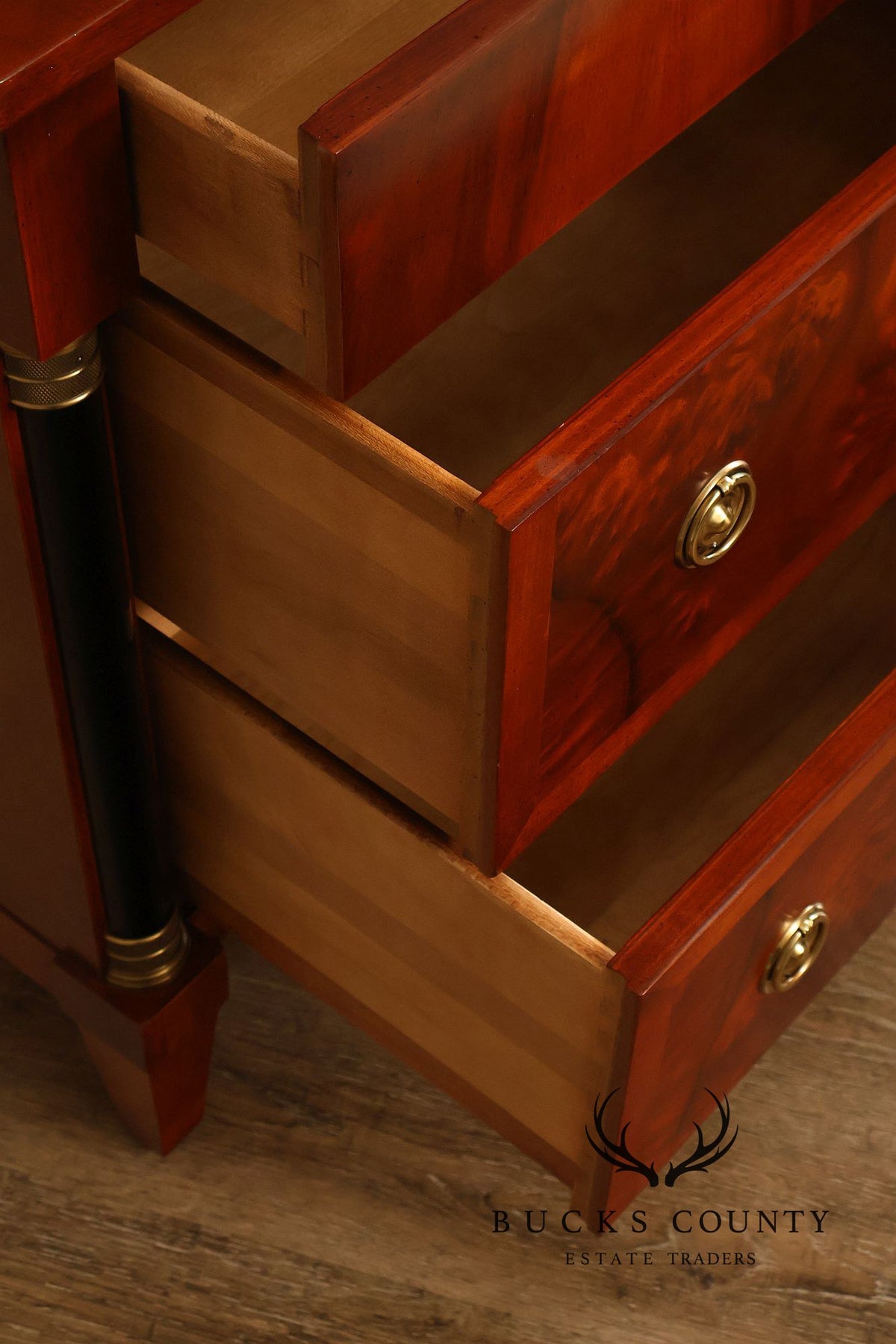 Century Furniture Biedermeier Style Mahogany Nightstand