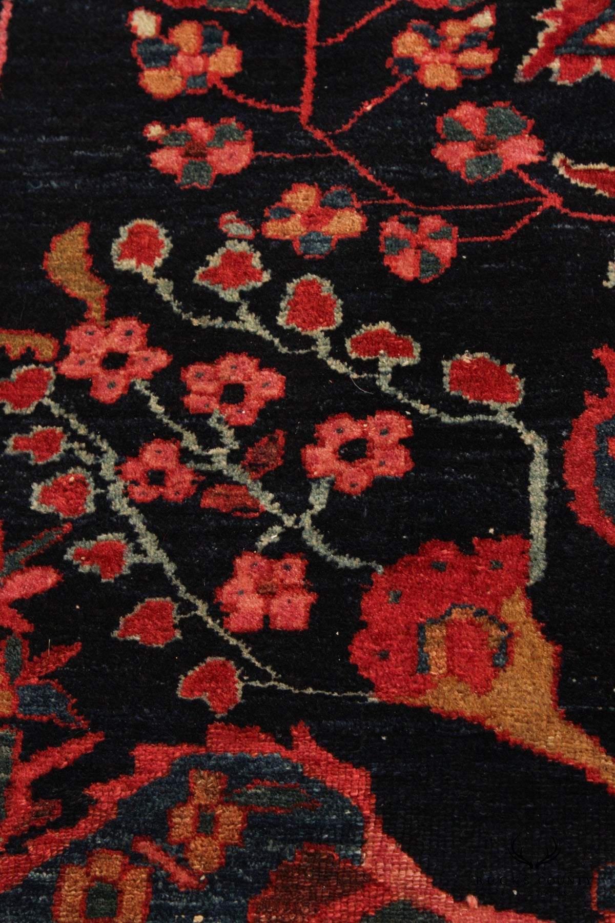 Persian Style Tribal Hamadan Area Rug, 4.5' x 3.5'