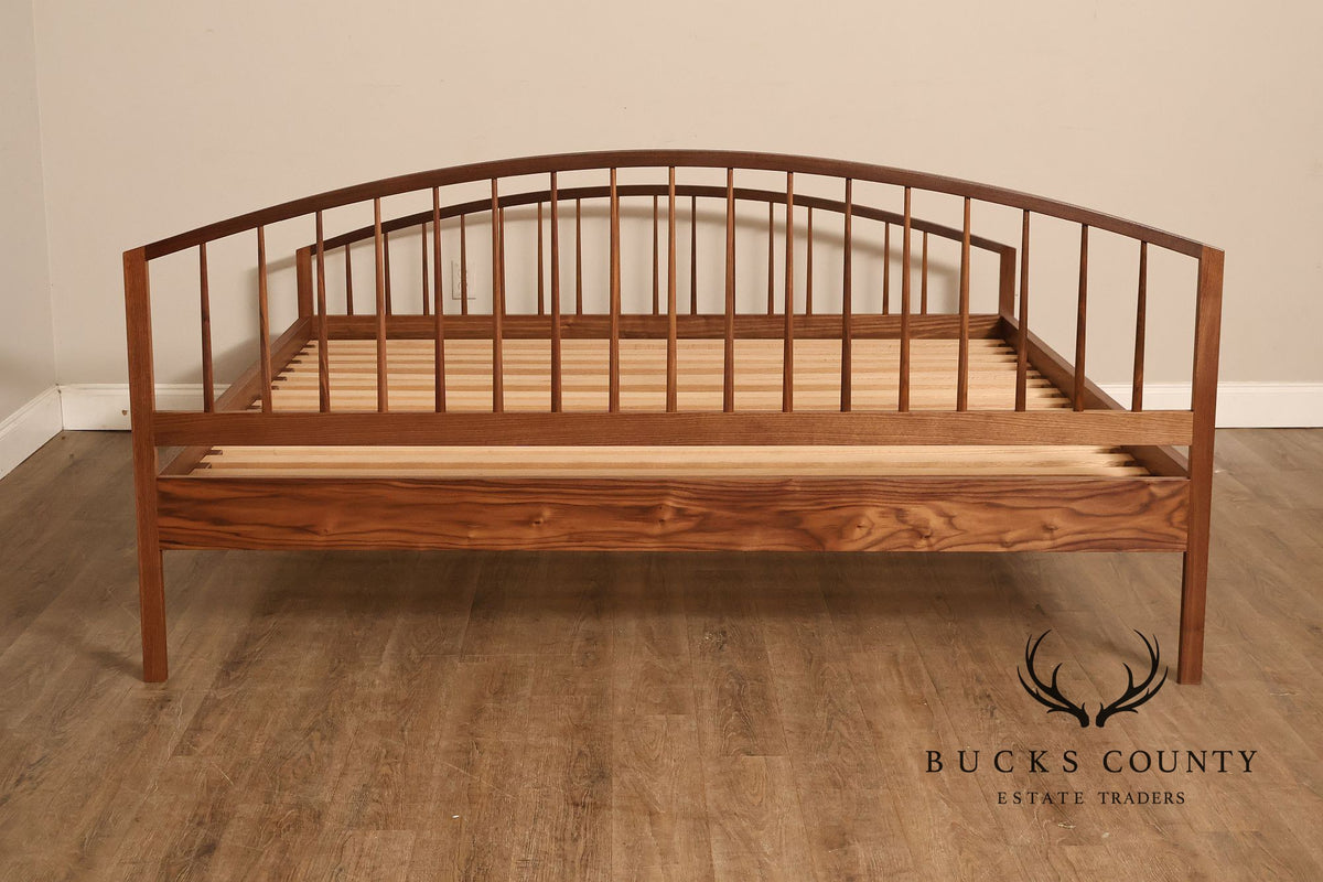 Chilton Burnett Spindle Walnut King Bed