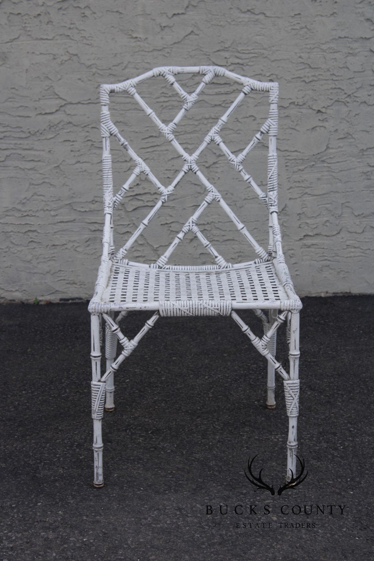 Venemen of California Faux Bamboo Cast Aluminum Patio Dining Set
