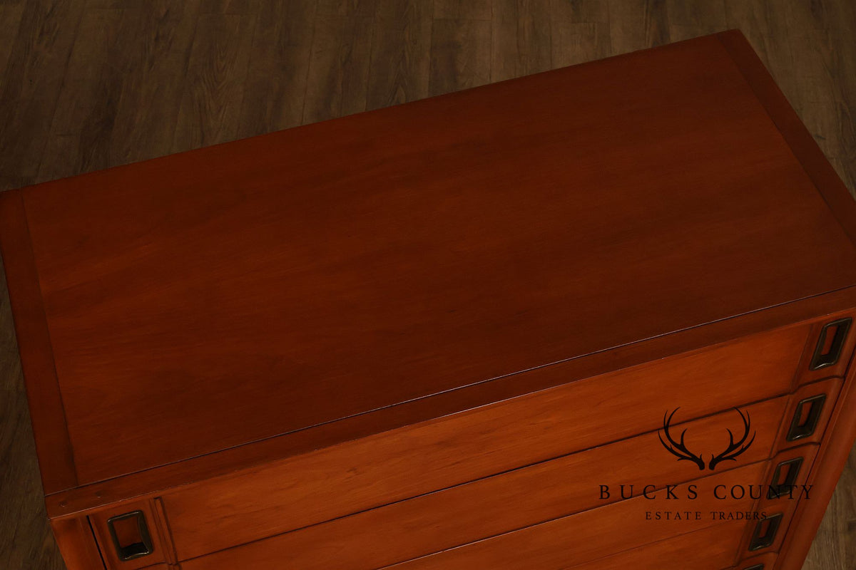 Red Lion Company Mid Century Modern Six Drawer High Chest