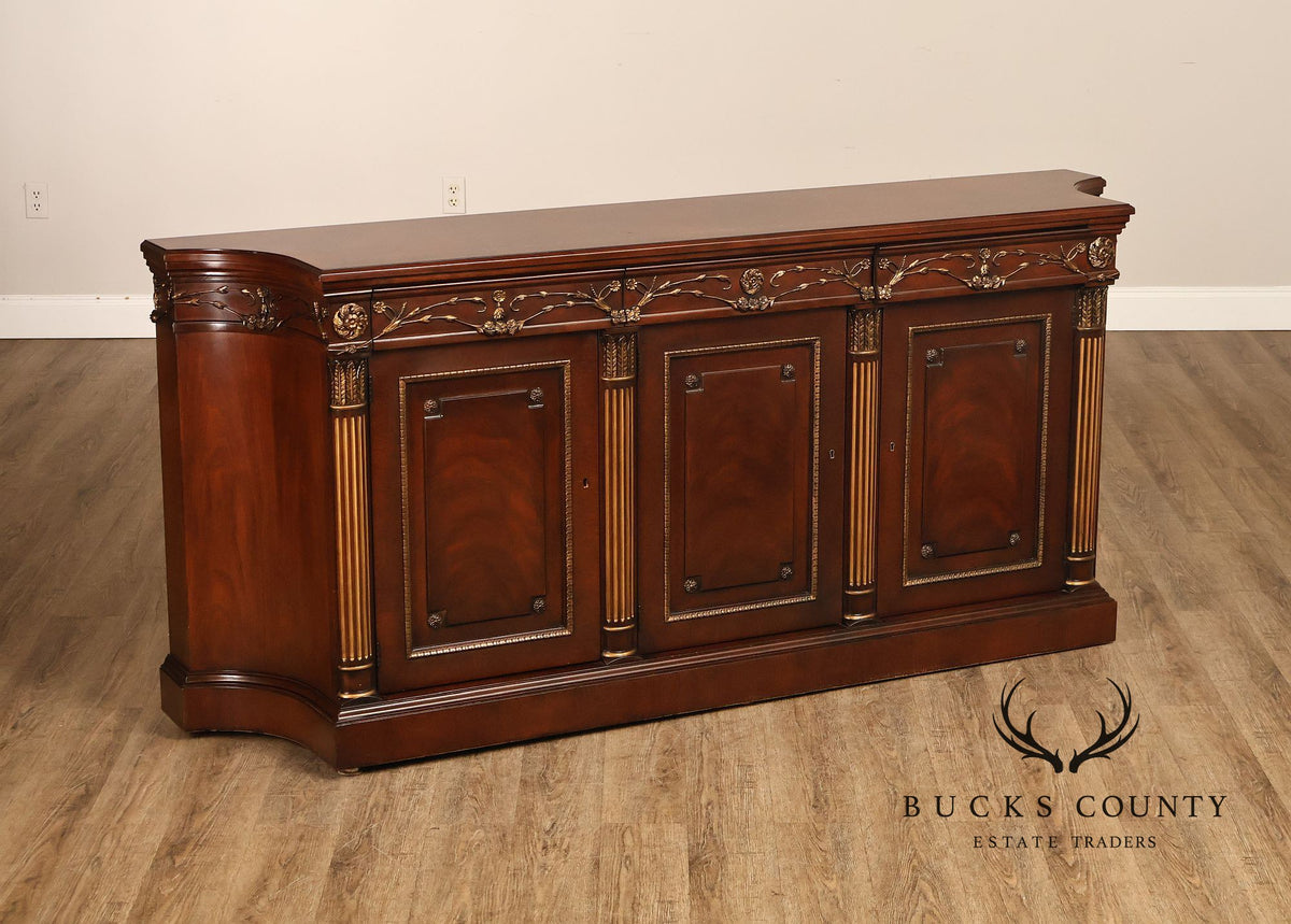 EJ Victor Mahogany Neoclassical Louis XVI Style Sideboard