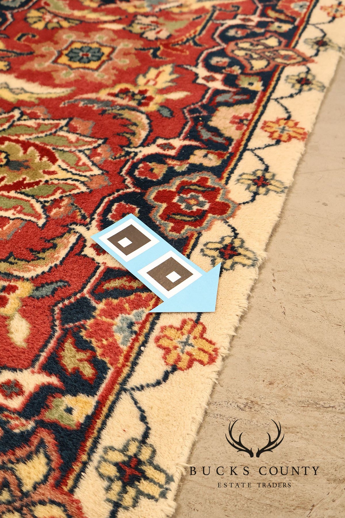 Hand Knotted Kashan Style Wool Area Rug 9x12 Floral Medallion