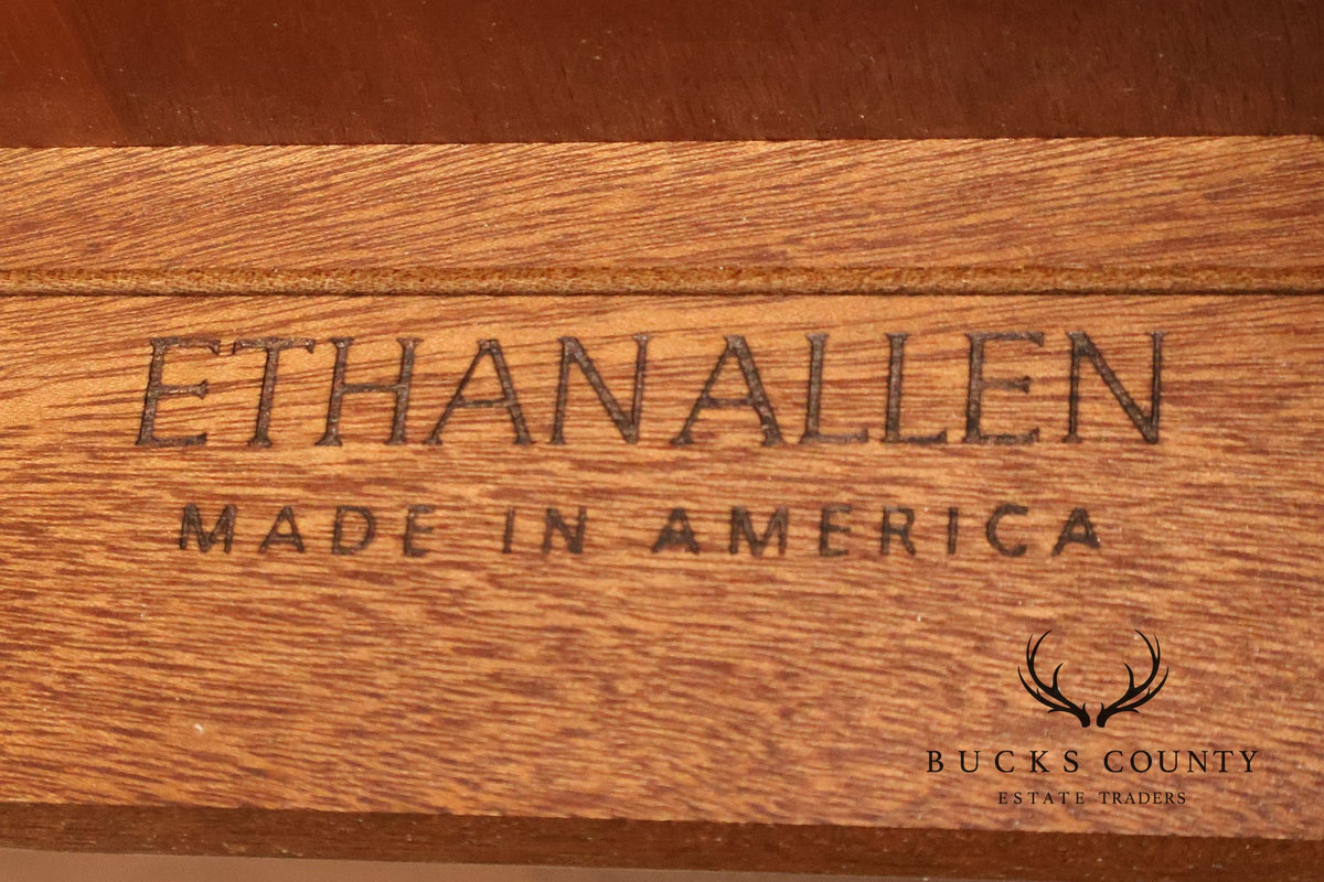 Ethan Allen '18th Century Mahogany' Collection Dining Table