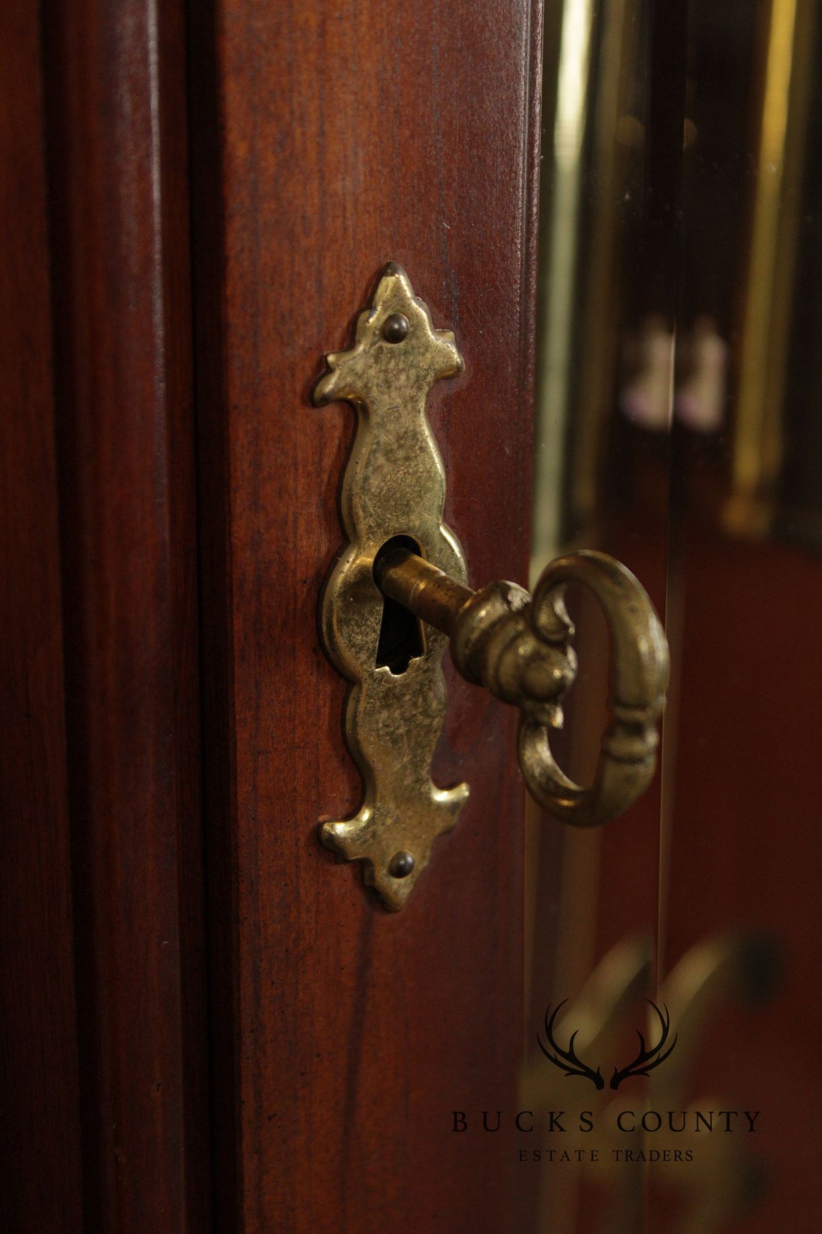 Ridgeway Winford Cherry Corner Grandfather Clock