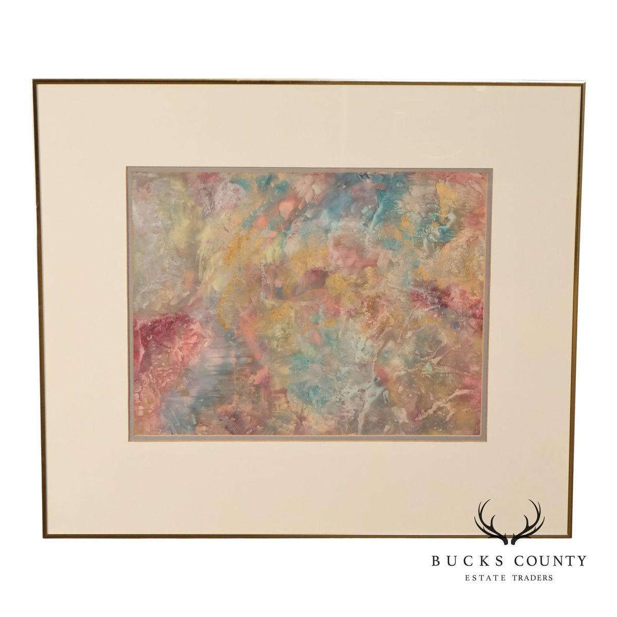 Suzanne Marinell Mixed Media Painting, 'Merlin's Alchemy'