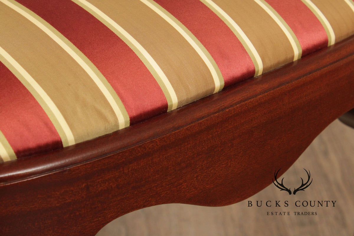 Hickory Chair Georgian Style Set of Six Mahogany Dining Chairs
