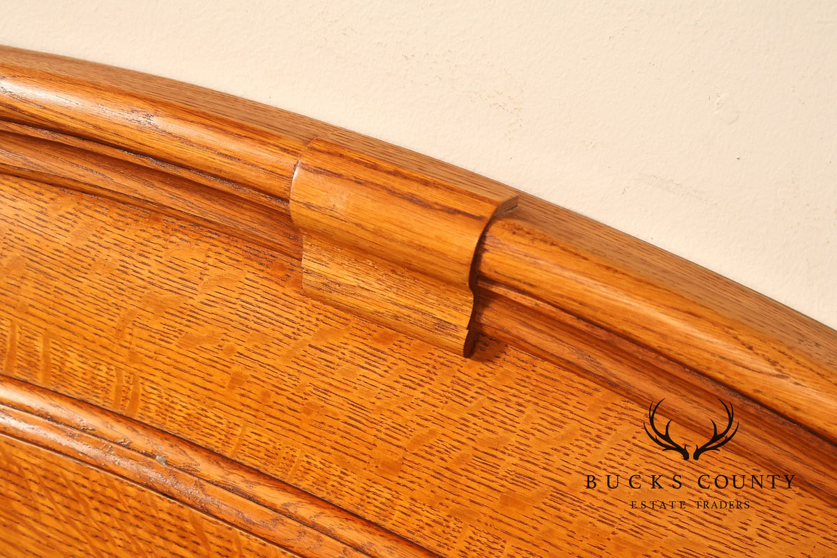 Lexington Furniture Victorian Revival Oak King Size Headboard