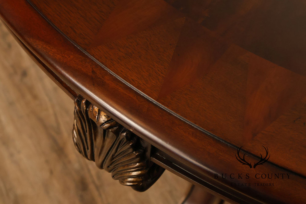 Drexel Heritage 48 Inch Round Starburst Center Table