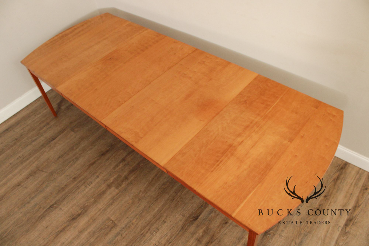 Ian Ingersoll Custom Cherry Expandable Dining Table