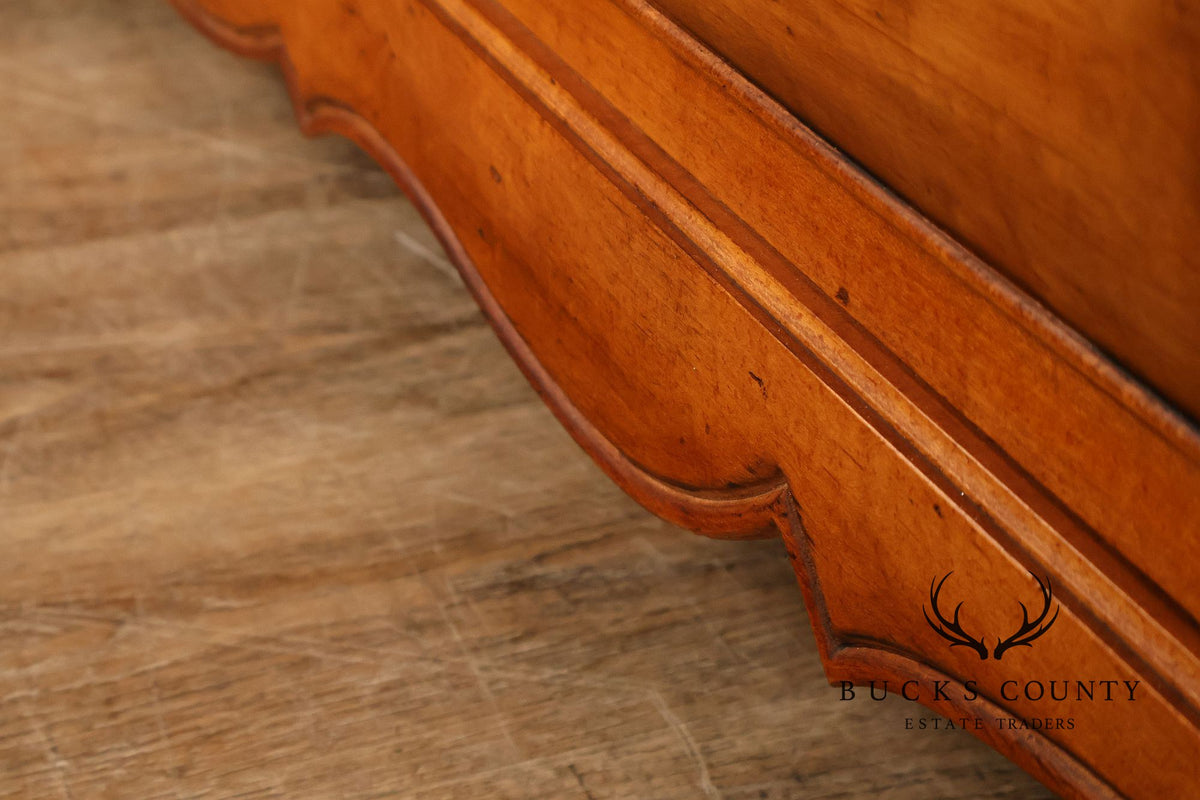 Century Furniture French Provincial Style Bombe Chest