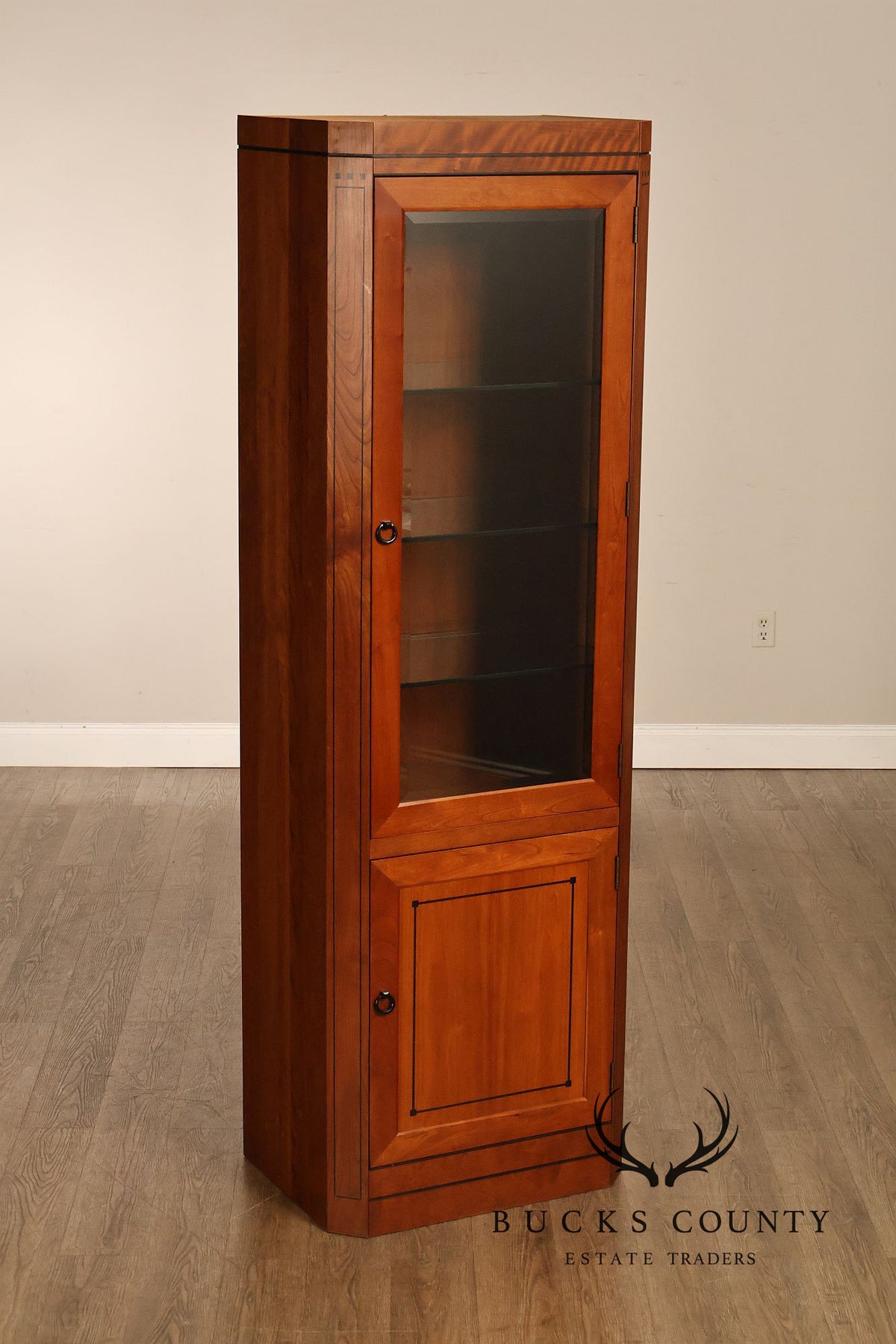 Stickley 21st Century Collection Cherry Curio Display Cabinet