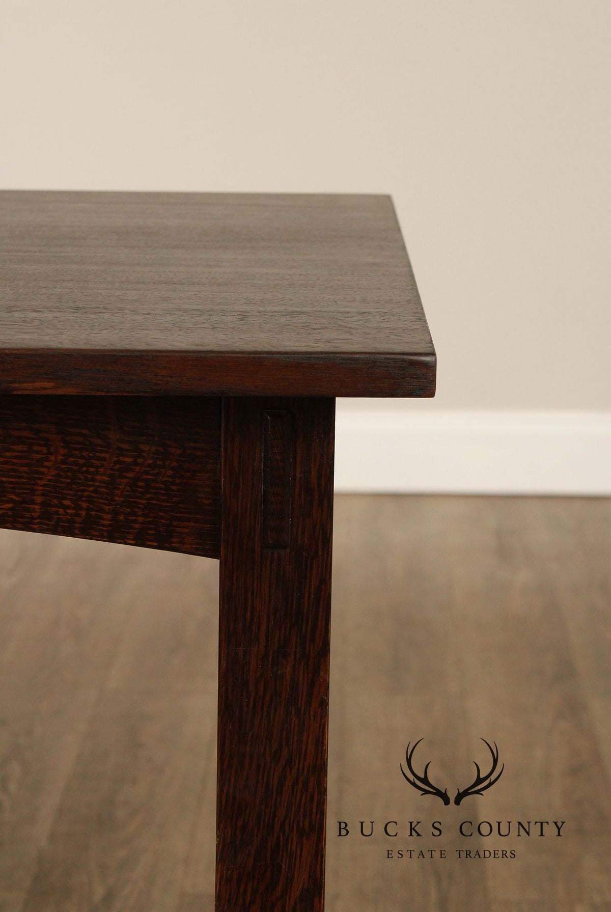 Stickley Mission Style Oak Side Or Writing Table