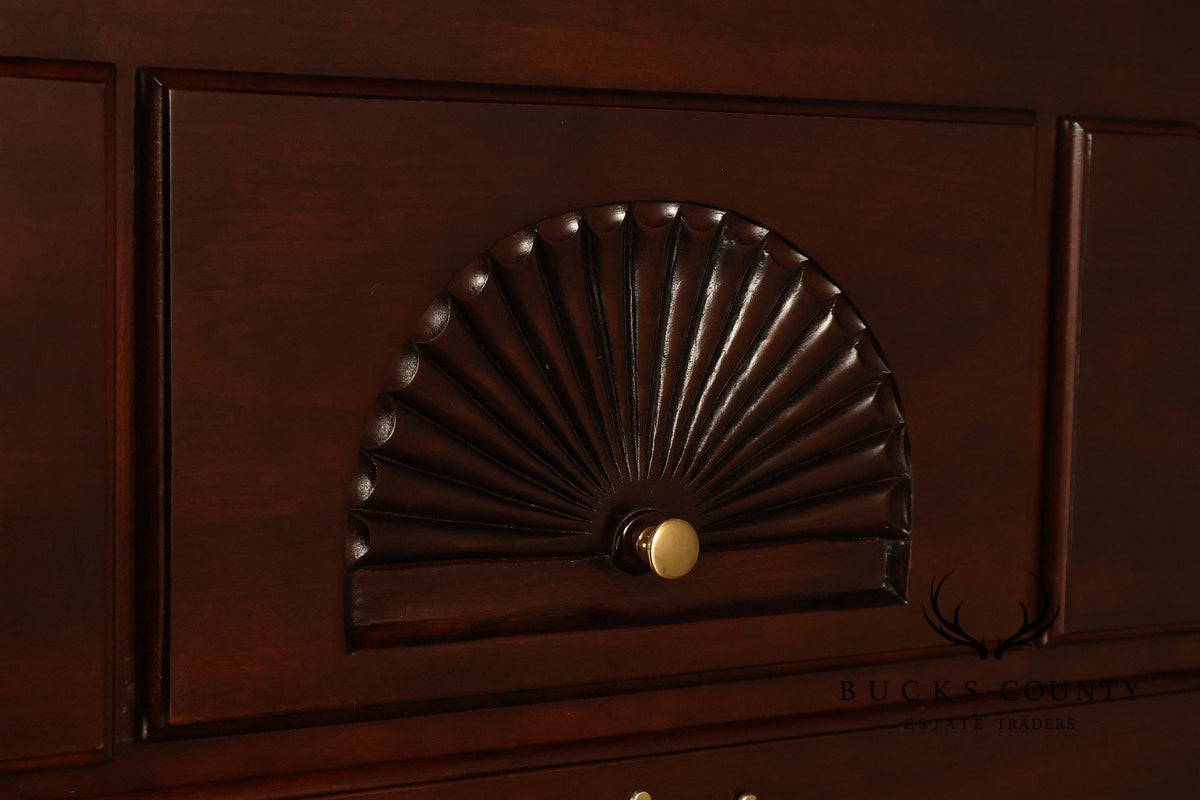 Statton Old Towne Cherry Chippendale Style Highboy Chest