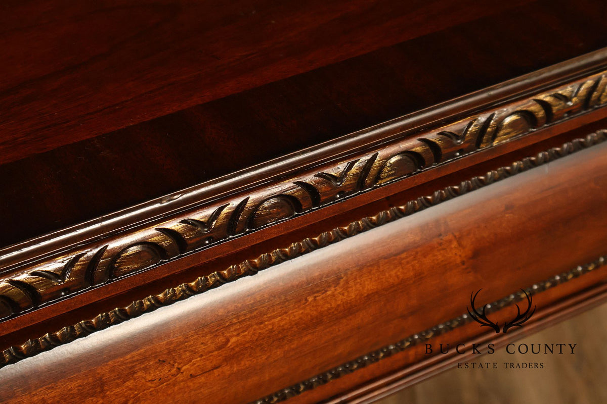 Century Furniture Georgian Style Mahogany Console Sideboard