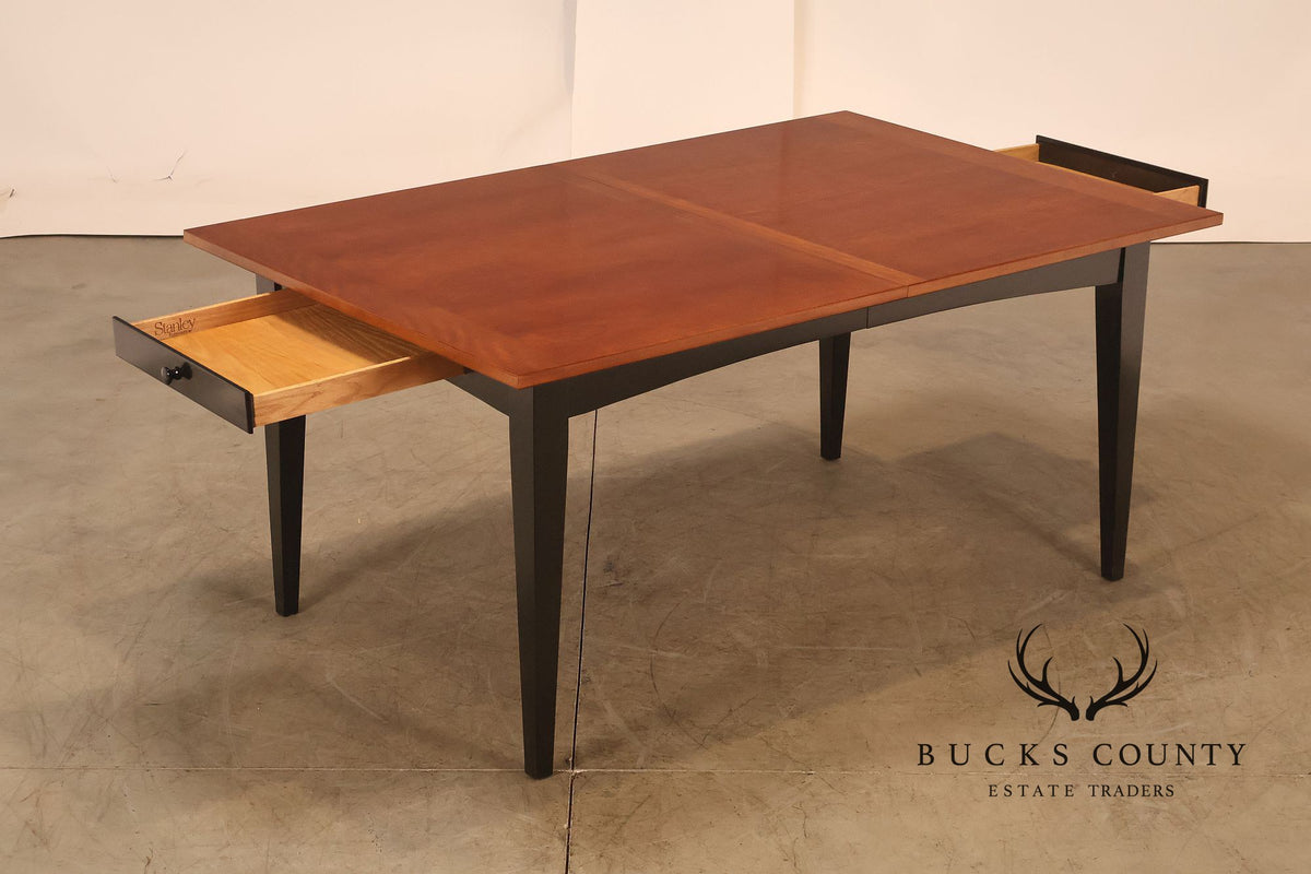 Stanley Farmhouse Style Dining Table With Drawer