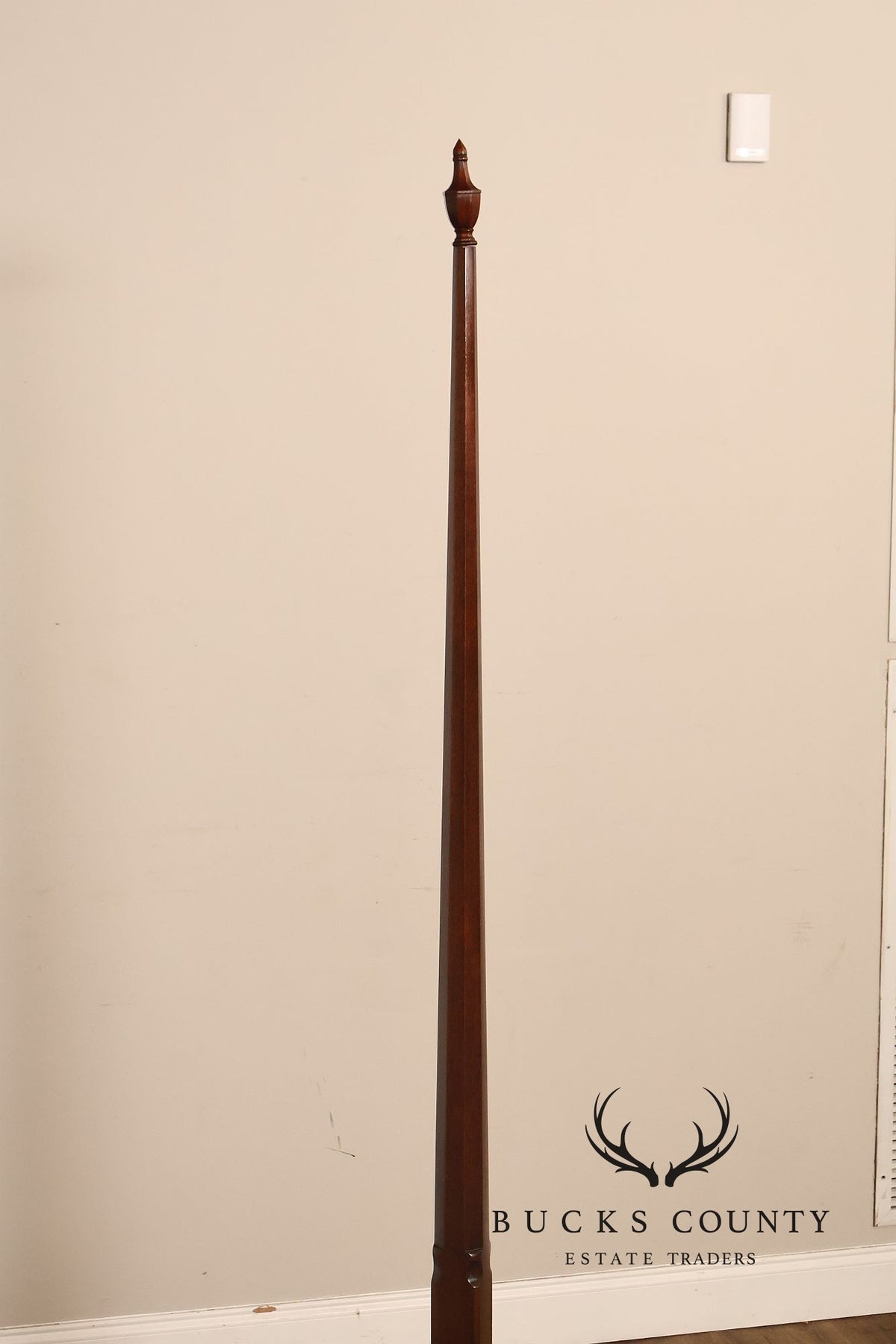Henkel Harris Georgian Mahogany Queen Size Four Poster Bed
