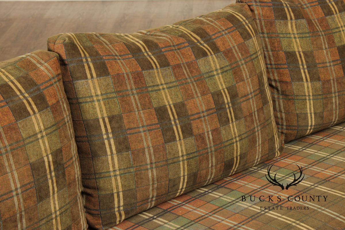 Stickley Mission Collection Oak Spindle Settle