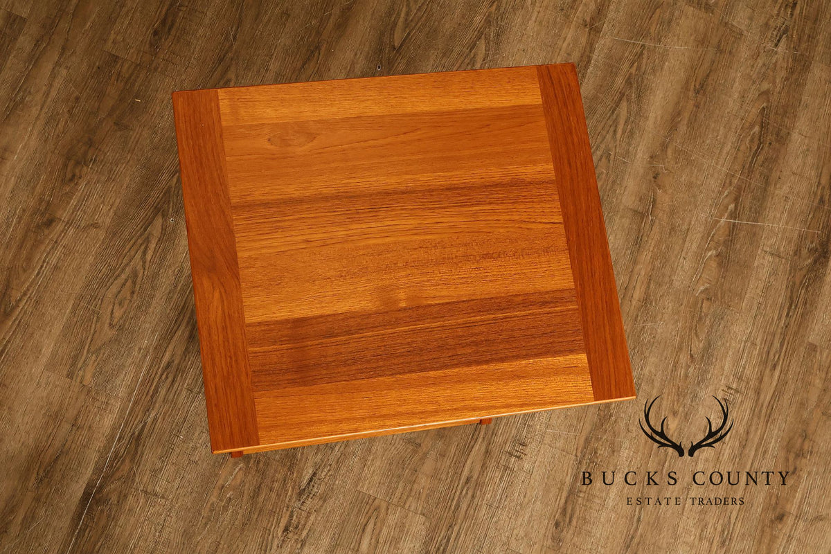 Ansager Møbler Danish Modern Set of Three Teak Tray Tables