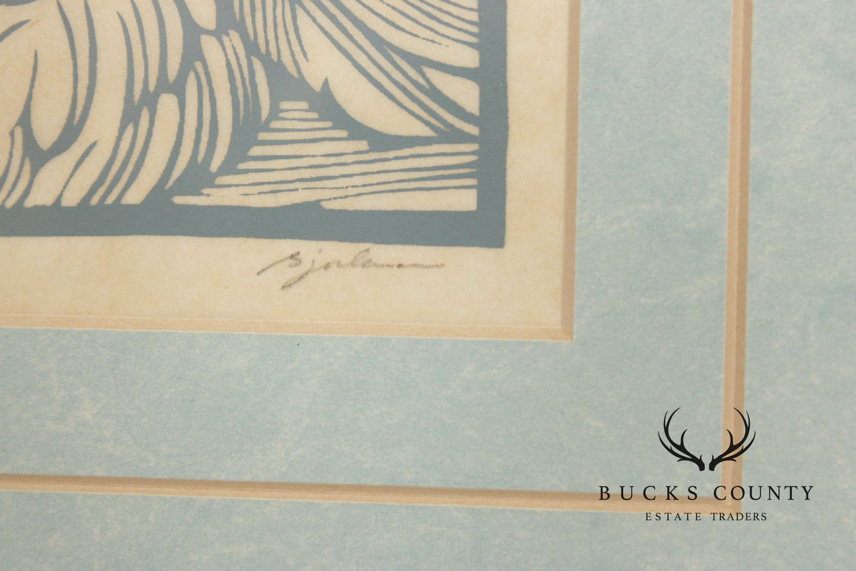 Allen Bjorkman Renaissance Style Print, 'Four Cherubs'