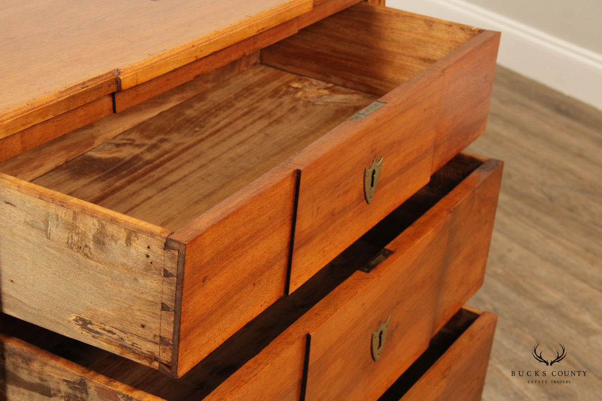 Antique French Directoire Style Walnut Chest of Drawers