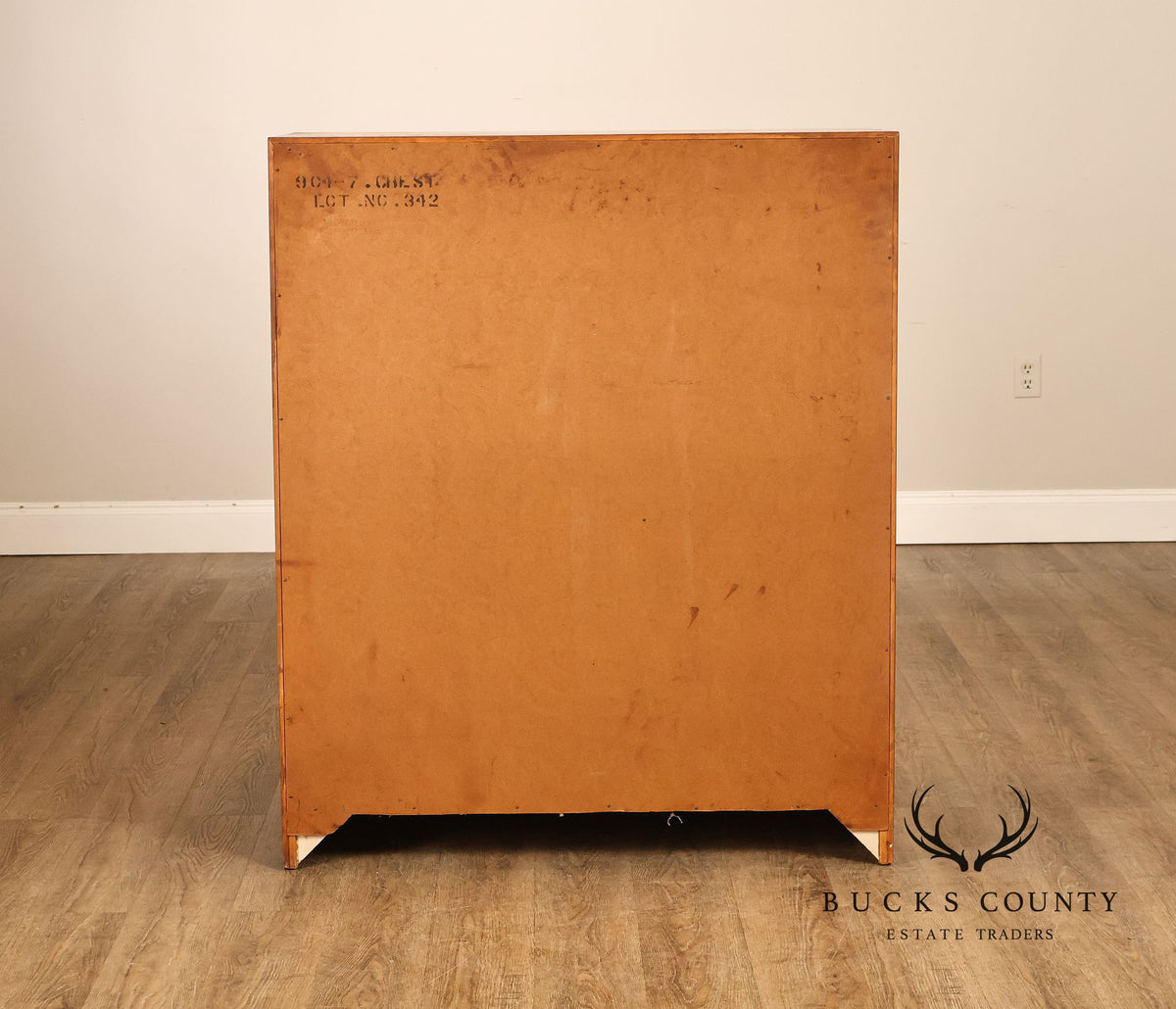 American of Martinsville Mid Century Modern Walnut Tall Chest