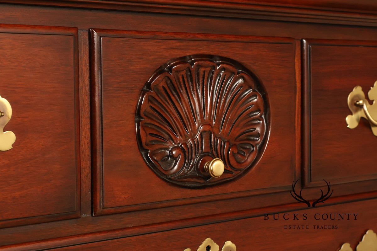 Henkel Harris Virginia Galleries Genuine Mahogany Highboy Chest