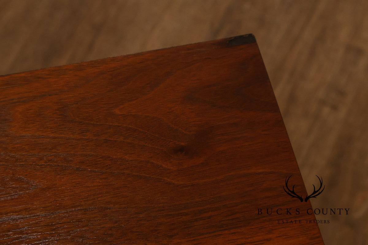 Mid Century Modern Two-Drawer Nightstand