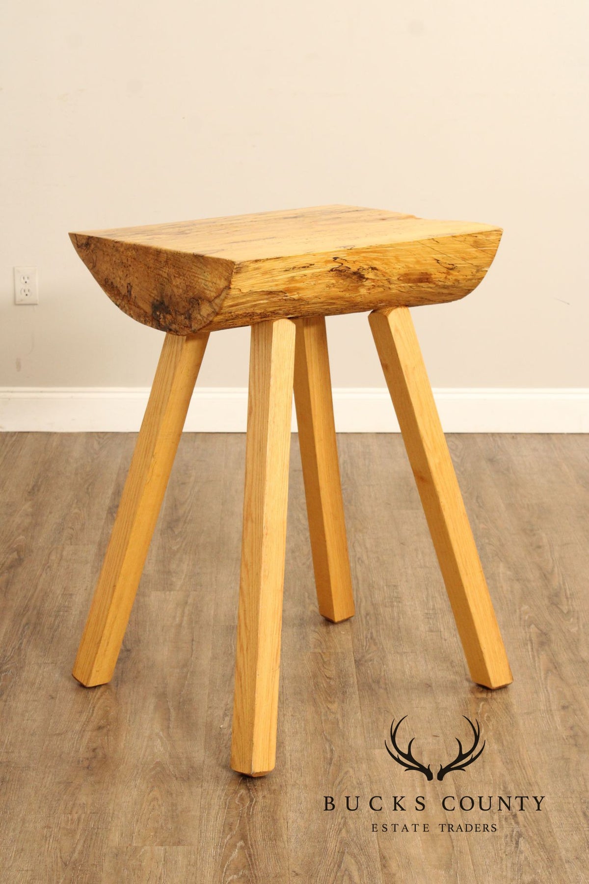 Rustic Style Mixed Woods Pub Table