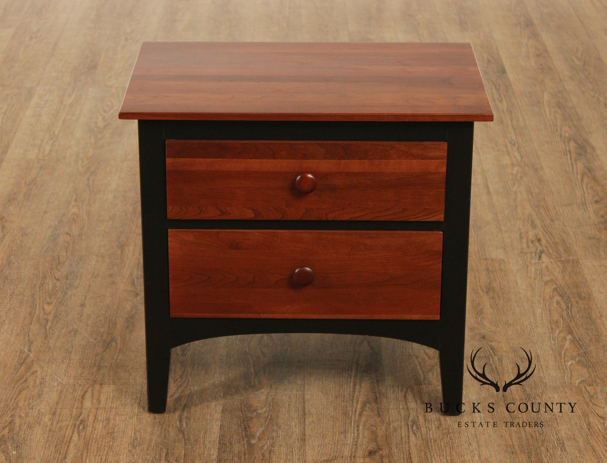 Ethan Allen 'American Impressions' Two-Drawer Side Table
