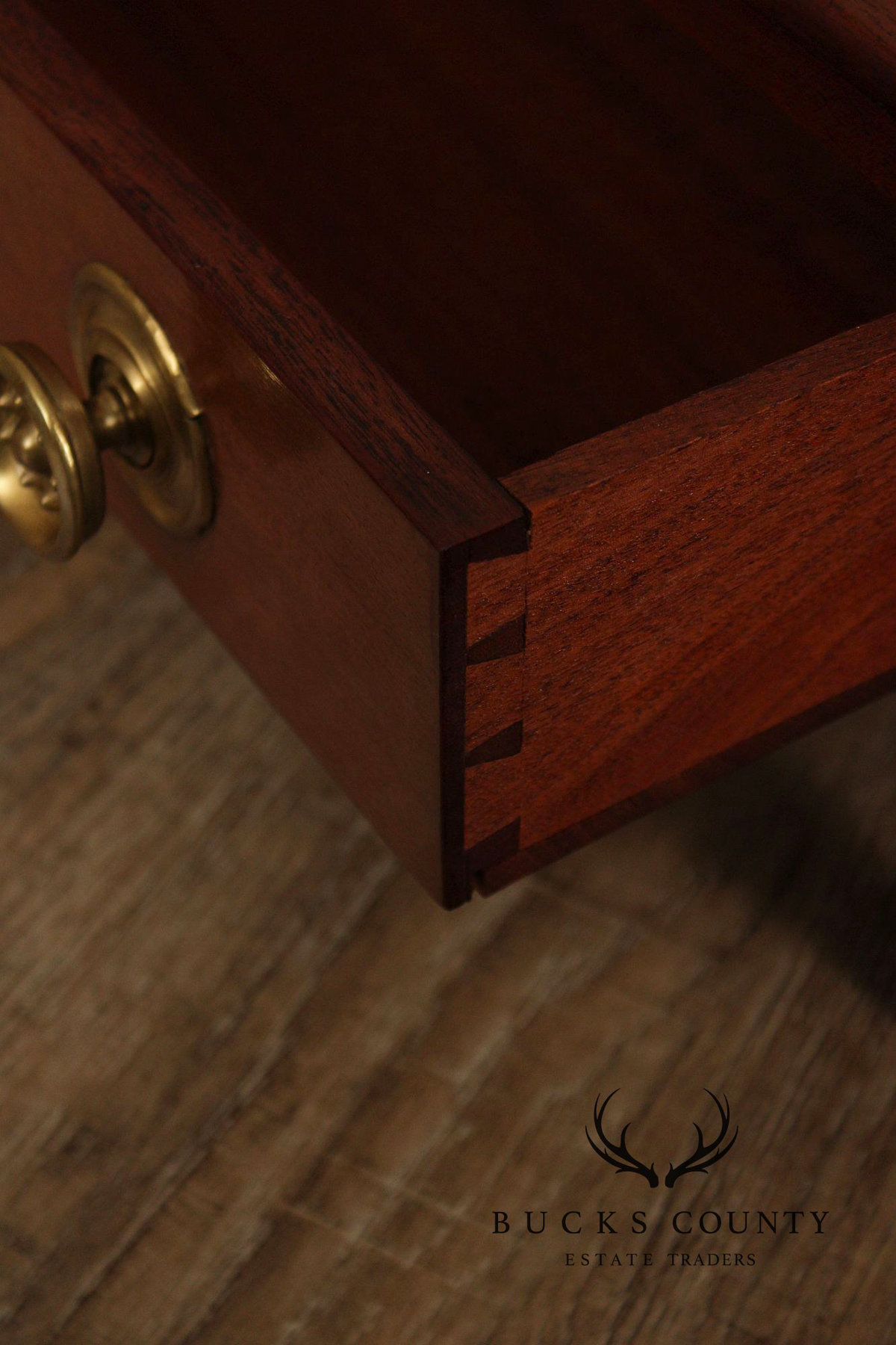 Antique Georgian Style Mahogany Canterbury
