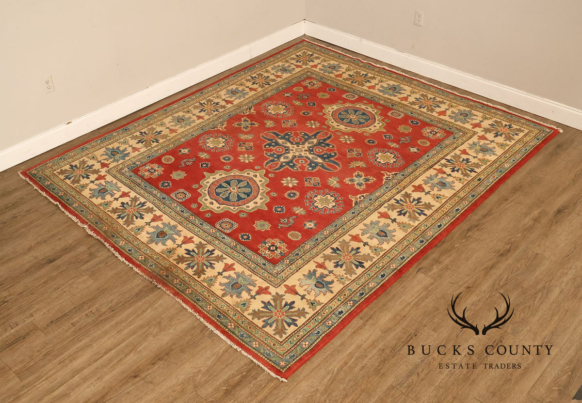 Afghan Gazni Style Wool Area Rug 7'11" x 9'3"