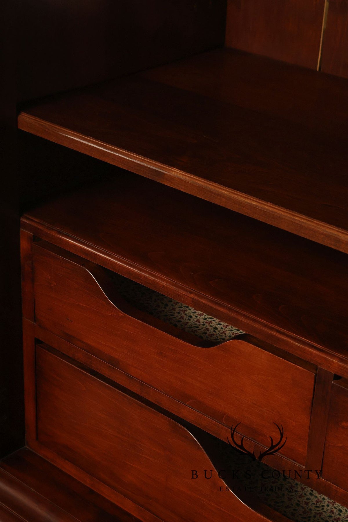 Pennsylvania House Chippendale Style Cherry Armoire