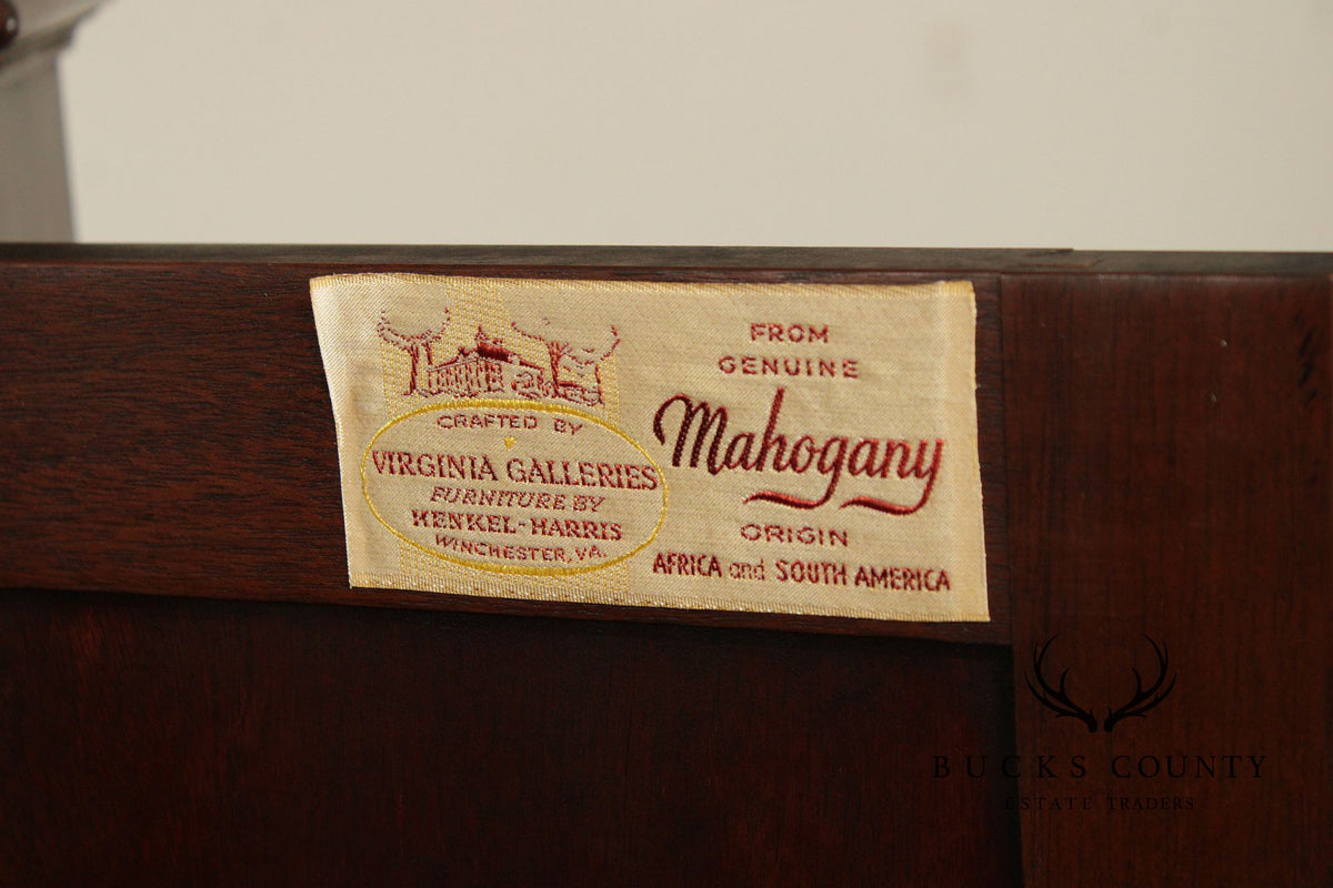 Henkel Harris Virginia Galleries Mahogany Corner Cabinet